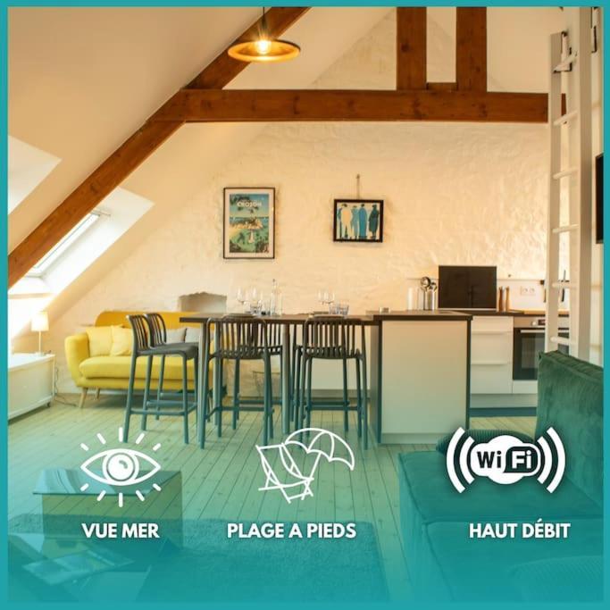 Ar Bili/Vue Mer/Wifi Крозон Екстериор снимка